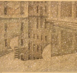 Venedig, Winter, Schneefall