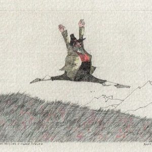 Eines Älplers kühner Sprung