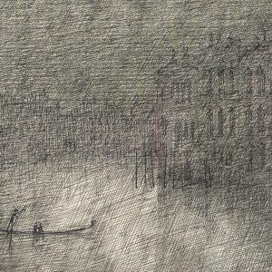 Paul Flora Canal Grande, Nebel
