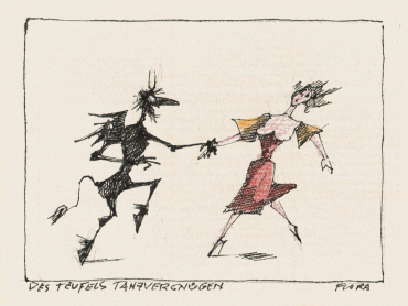 Paul Flora Des Teufels Tanzvergnügen