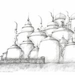 Paul Flora Die bayrische Armee verlässt ihre Metropole III