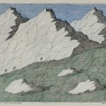 Paul Flora Die Wanderer im Gebirge