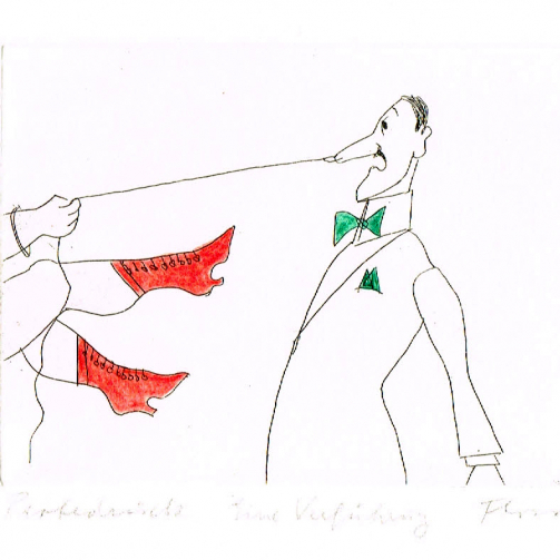 Paul Flora Eine Verführung