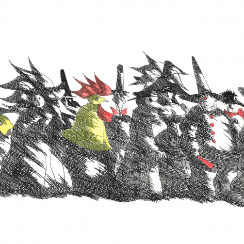 Paul Flora Maskerade