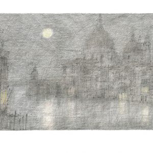 Paul Flora Santa Maria della Salute, Luna