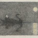 Paul Flora, Wagner nächtlich im Kahne