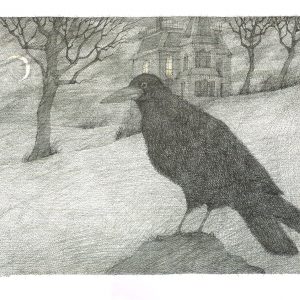 Paul Flora Poster Zu Edgar Allen Poe